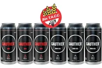 Comprar Combo 6 Cervezas Sin Tacc Gauther Ale Dunkel Oro Lata 473cc