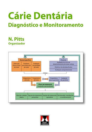 Cárie Dentária: Diagnóstico e Monitoramento, de Pitts, Nigel. Editora Artes MÉDicas Ltda., capa dura em português, 2011