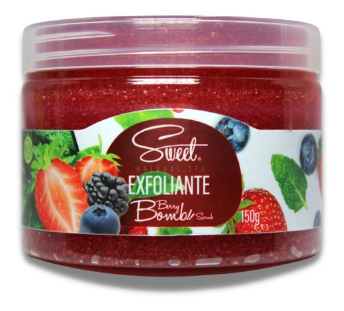 Sweet Natural Spa Exfoliante 150g Berry Bomb