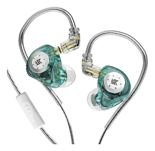 Audífonos In-ear Kz Edx Pro Con Micrófono In-ear Monitores