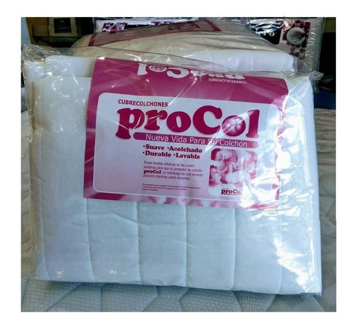 Potrector Cubre Colchon Procol 150x190 Elasticos Esquineros