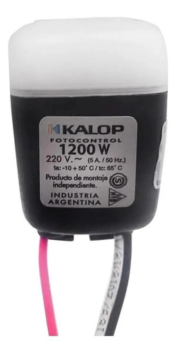 Fotocontrol Kalop Fotocelula 1200w Universal Apto Led