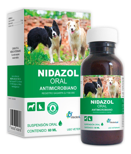 Mederilab Nidazol Solucion Oral 60 Ml Metronidazol