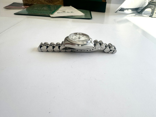 Reloj Rolex Dama Oyster Perpetual Date Ref. 6916 26 Mm 1980 Gris Gris Blanco (Usado)