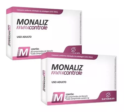 Monaliz 30Cáps - Sanibras - Power Suplementos - Inibidor de