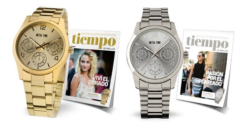 Clarín Colección Relojes Metálicos