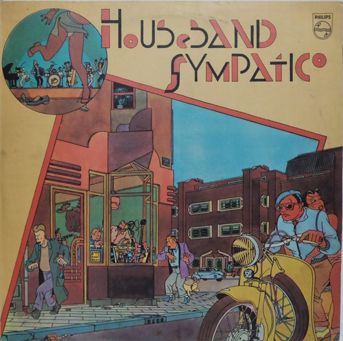 Houseband  Sympatico Lp Argentina 1978 Impecable