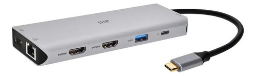 Monoprice 13-in-1 Dual-hdmi + Dp Mst Triple Monitor Docking 