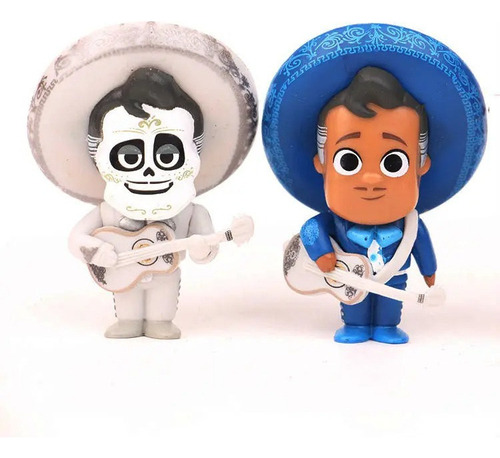 8 Unidades/juego De Juguetes Modelo Coco Cute Character Figu