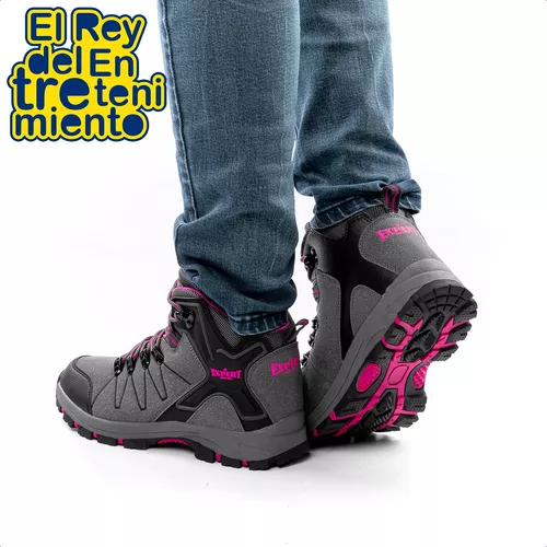 Calzado Botas Tácticas Outdoor Trekking Para Dama - Gris — El Rey del  entretenimiento