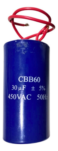 Capacitor Marcha 30 Microfaradios Motores Máquina Industrial