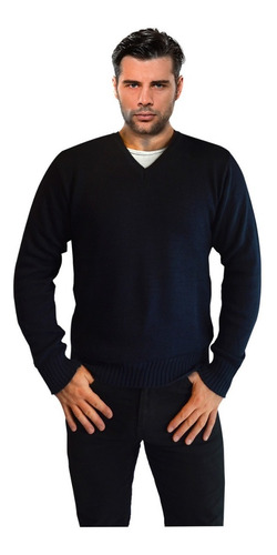 Sweater Hombre Pullover Hombre Escote V Excelente Calidad