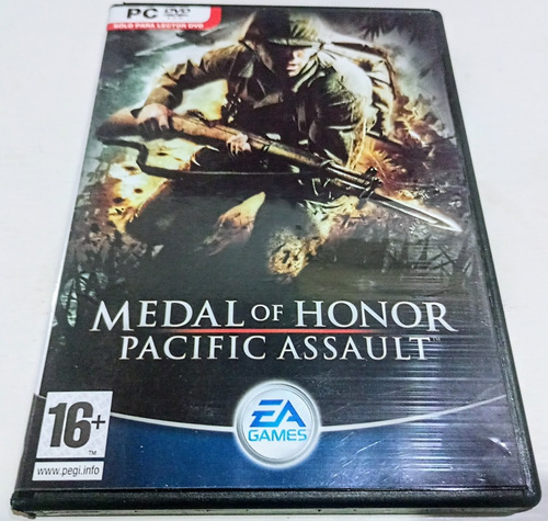 Videojuego Medal Of Honor Pacific Assault (original) (pc)