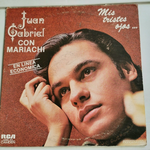 Disco Lp:juan Gabriel- Mis Tristes Ojos,marichi