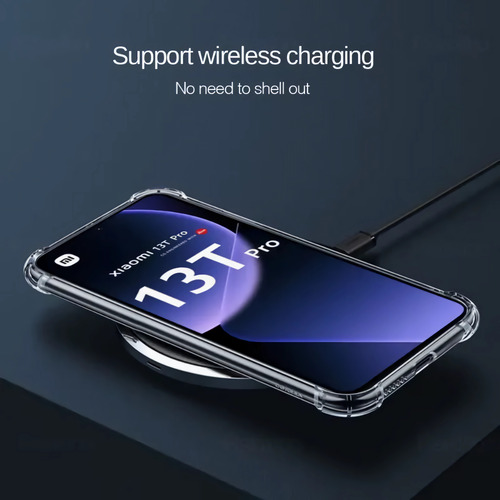 Funda Acrigel Airbag Rígido Para Xiaomi 13t Pro Transparente Acrigel Reforzado