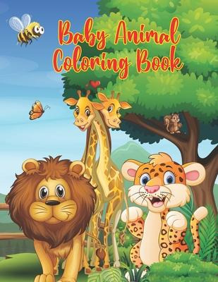 Libro Baby Animal Coloring Book : 50 Animals For Toddler ...