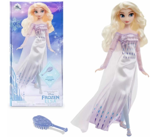 Muñeca Clásica Princesa Elsa Frozen 2 Disney Store