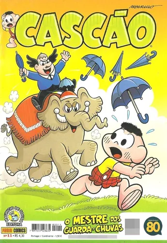 Gibi: Cascão - Nº 11 - Ano: 2016 (mônica, Magali, Cebolinha)