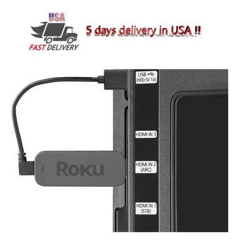 Cable De Alimentación Usb Para Roku Streaming Stick Google C