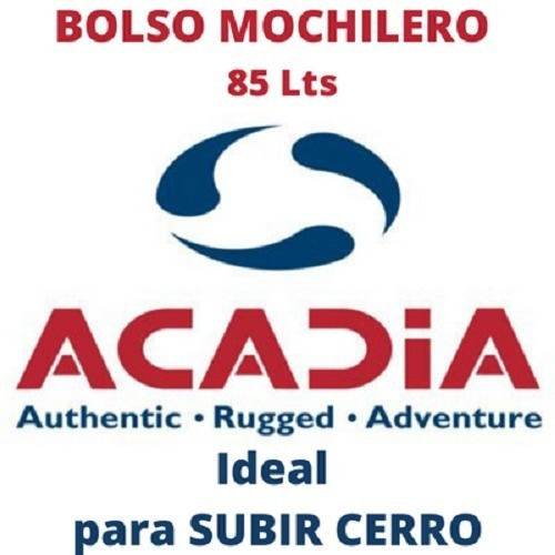 Bolso Mochilero