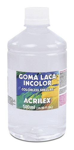 Goma Laca Incolor 500ml Acrilex