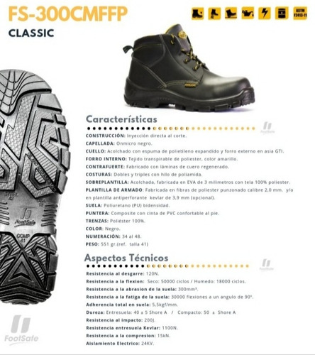 Botas De Seguridad Foot Safe Del 36 Al 45