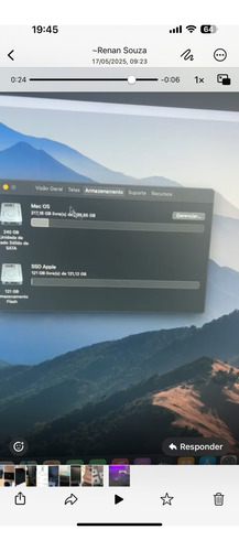 Mini Mac Aplle A1347 I7 16gb Ssd 120gb Hd 1tb (Usado)