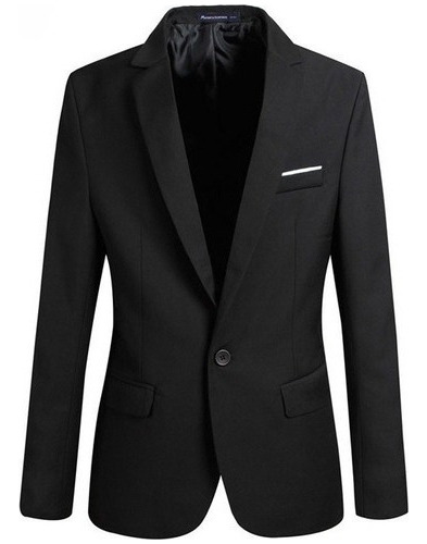 Trajes Para Caballero Blazer De Una Pieza Casual