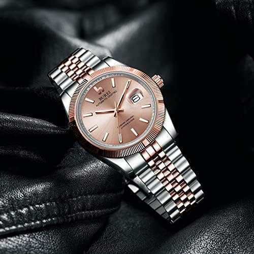 Burei Reloj De Lujo Clásico Para Hombre Reloj De Máquina Res