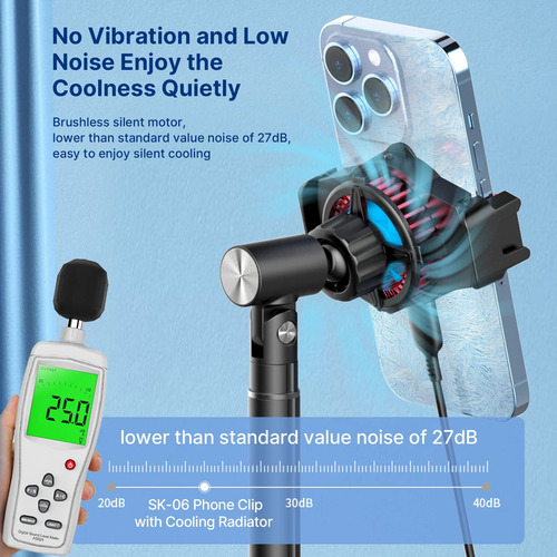 Suporte De Refrigeração Para Telefone Ulanzi Sk-06 Com Dispo