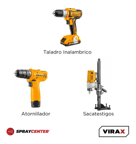 Imagen 1 de 8 de Alquiler Venta/ Taladro Inamambrico Atornillador Sacatestigo