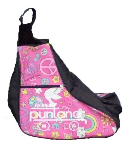 Bolso Puntana Estampado Para Patines Artísticos.