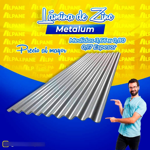 Lámina De Zinc Metalum