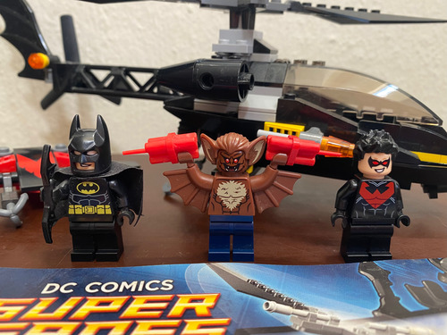 Lego Batman: Man-bat Attack, Armado 184 Set Armado Con Manual (Usado)