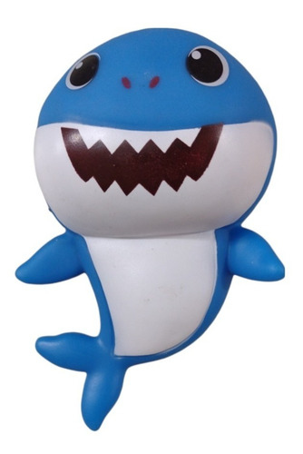 Muñeco Tiburon Baby Shark Luz Y Cancion Pilas Incluidas