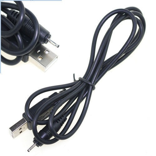 Usb2.0 Llevar Un Hombre A 2,0 Mm Pc Cable Cargador Cable Par