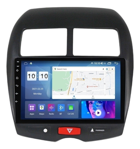 Para Mitsubishi Asx 10-16 Carplay Cámara Gps Estéreo 4+64g