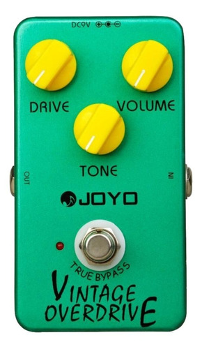 Pedal de efecto Joyo Vintage Overdrive JF-01  verde