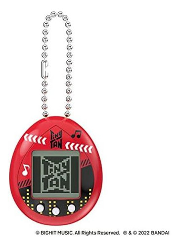 Tamagotchi Nano Bts Tinytan Rojo, Digital Coleccionable