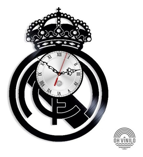 Real Madrid Reloj De Pared Y Escritorio Regalo Delivery Arte