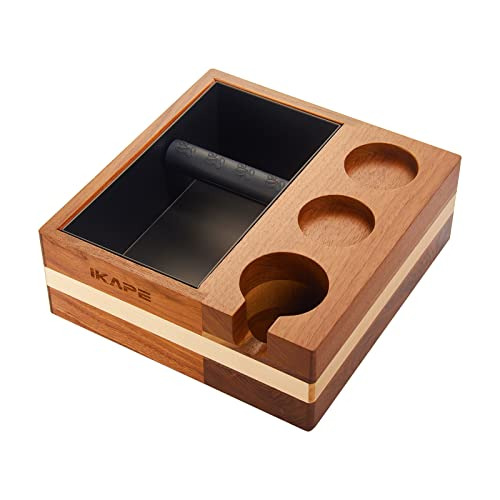 Ikape Espresso Knock Box, 58 Mm, Organizador De Accesorios P