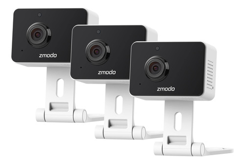 Zmodo 1080p 3pack Mini Camara Wifi, Audio Bidireccional, Mon