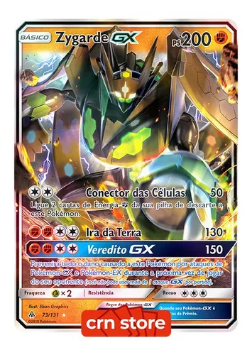 Carta Pokémon Lendário Yveltal Gx Luz Proibida no Shoptime