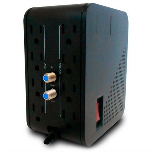 Regulador Voltaje Cdp 1000va 400w 8 Cont Coaxial R2c-avr1008