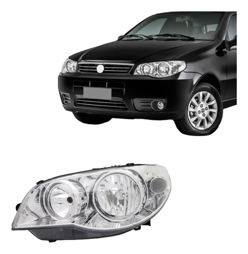Luces Opticas Fiat Palio Weekend 2004 2005 2006 2007 Crom