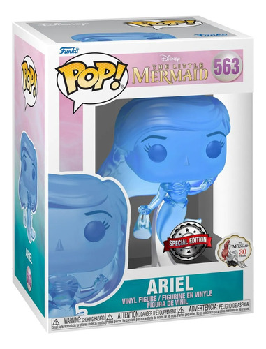 Funko Pop Disney Ariel La Sirenita Forma De Agua Special Edt