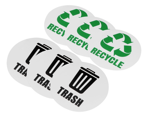 Set De Pegatinas Autoadhesivas Impermeables De 18 Piezas Par