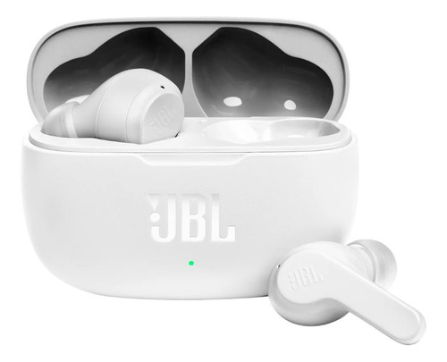 Fone De Ouvido Bluetooth Sem Fio Wave 200tws Branco Jbl