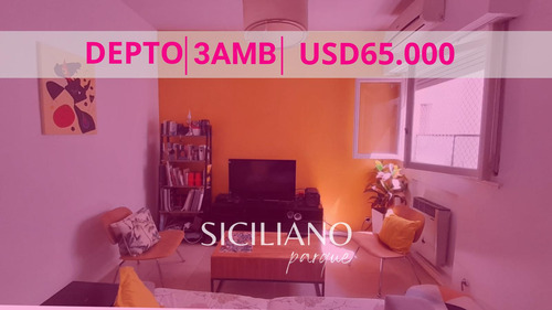 Departamento - Almagro - 3 Amb C/cocina Independiente - 47m²