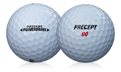Pelota De Golf Bridgestone Precept Power Drive Caja X 15 Color Blanco